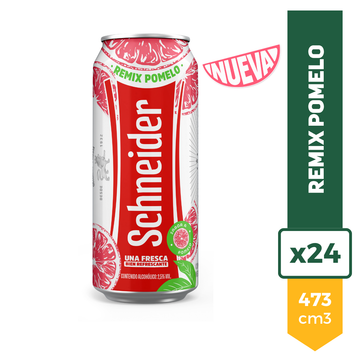 Cerveza Schneider Remix Pomelo 473ml x24