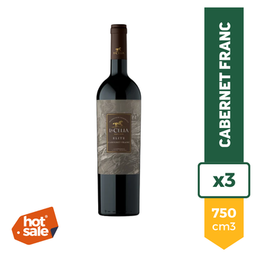 Vino La Celia Elite Cabernet Franc 750ml x3