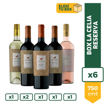 Combo Vinos La Celia Reserva x6