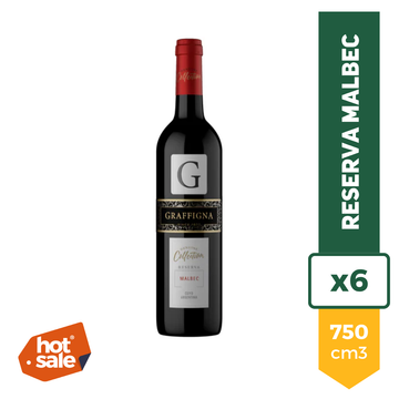 Vino Graffigna Reserva Malbec 750ml x6