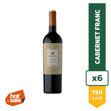 Vino La Celia Pioneer Cabernet Franc 750ml x6