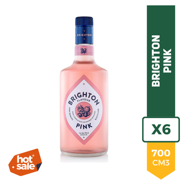 Gin Brighton Pink 700ml x6