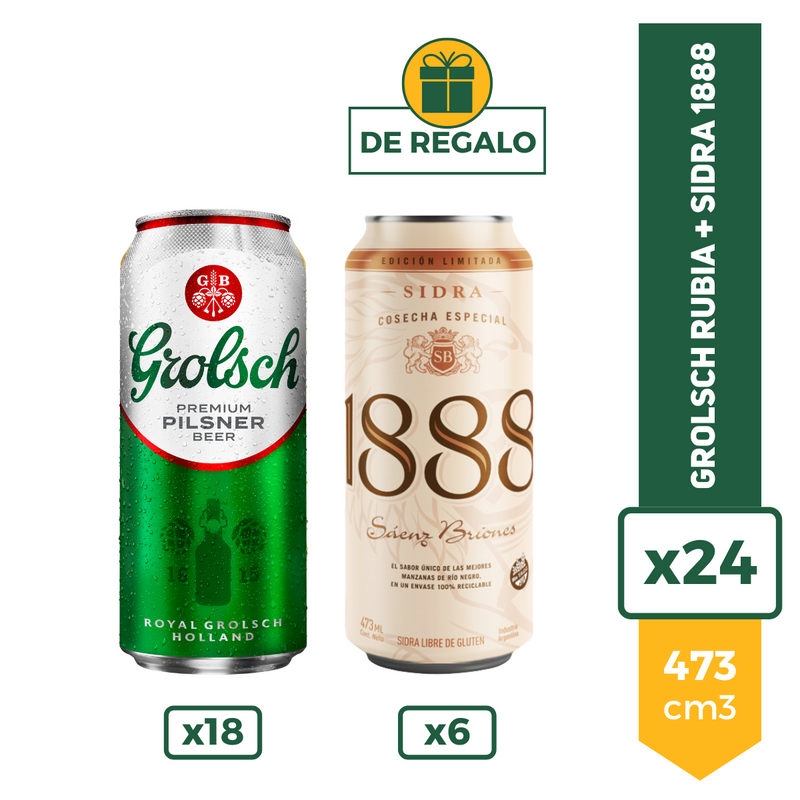 Combo Grolsch + 1888