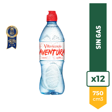 Agua Mineral Villavicencio Sport Sin Gas 750ml x12