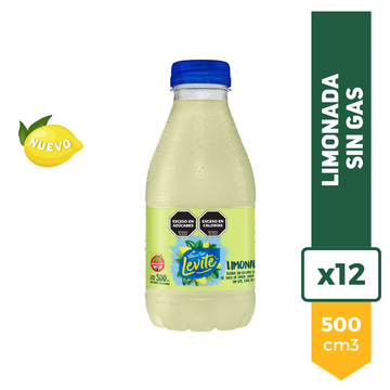 Agua Saborizada Levite Villa Del Sur Limonada Sin Gas 500ml x12