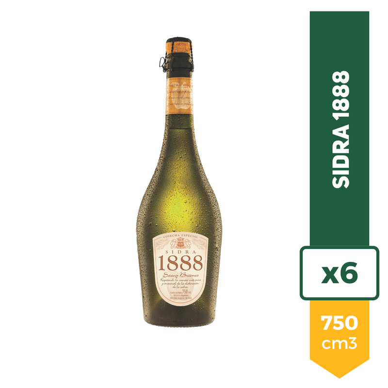 Sidra 1888 Saenz Briones Cosecha Especial 750ml x6