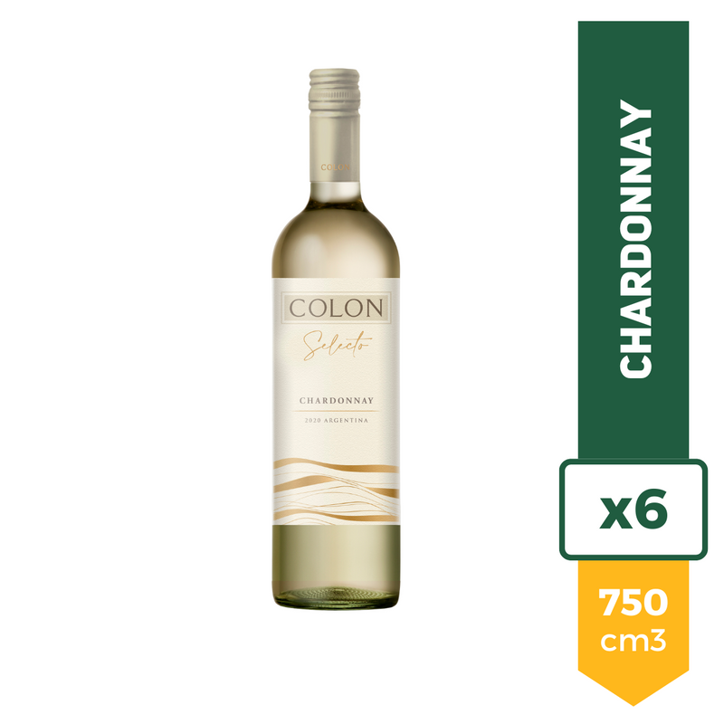 Vino Colon Selecto Chardonnay 750ml x6