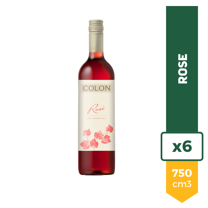 Vino Colon Selecto Rose 750ml x6