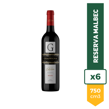 Vino Graffigna Reserva Malbec 750ml x6
