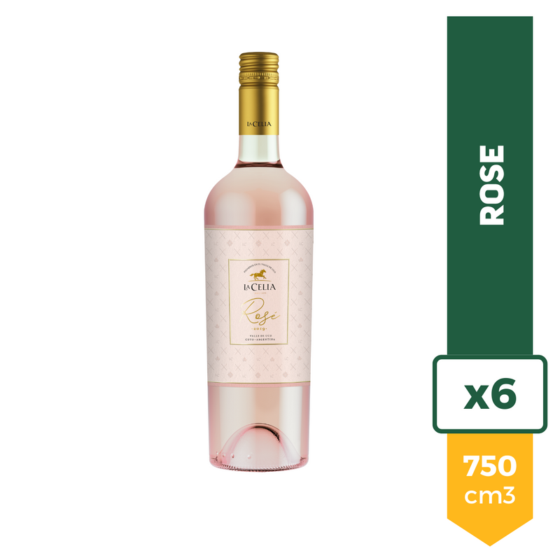 Vino La Celia Rose 750ml x6