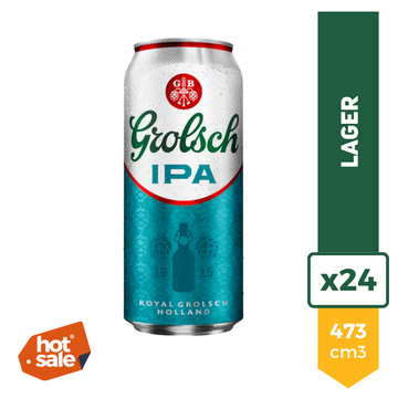 Cerveza Grolsch IPA 473ml x24