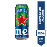 Cerveza Heineken 0.0 Sin Alcohol 473ml x24