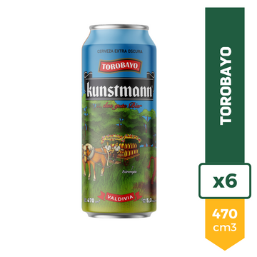 Cerveza Kunstmann Torobayo 470ml x6