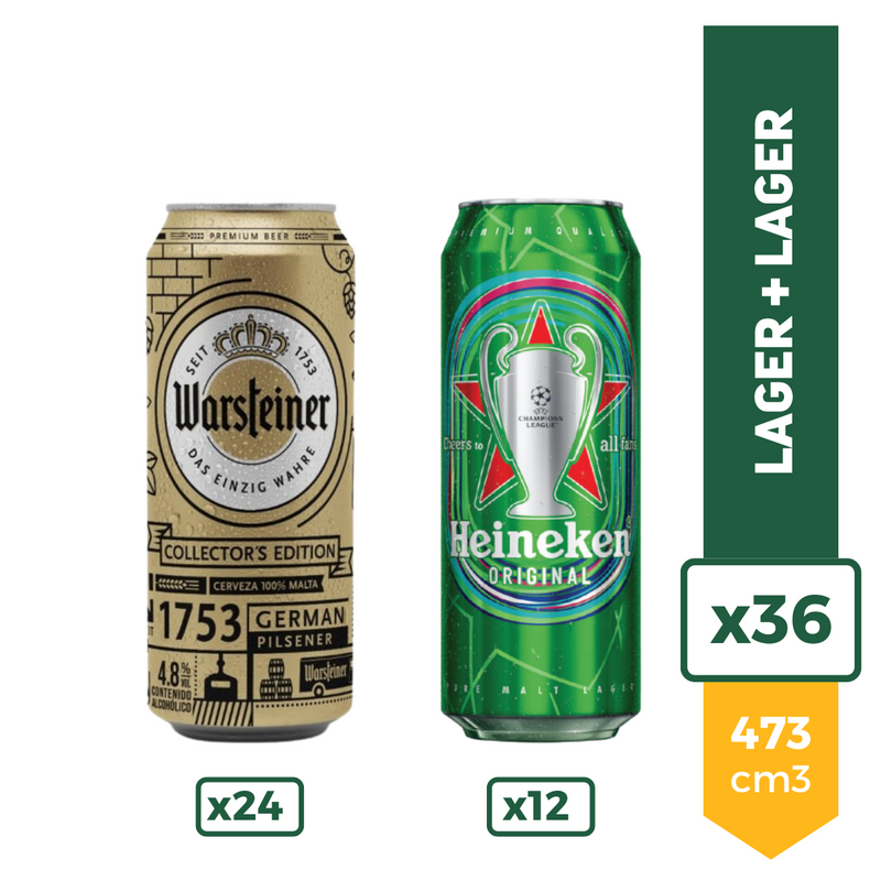 Heineken + Warsteiner
