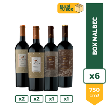 Combo Vinos La Celia Malbec x6