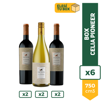 Combo Vinos La Celia Pioneer x6
