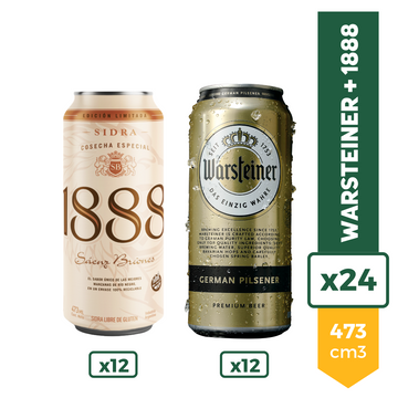 Combo 1888 + Warsteiner