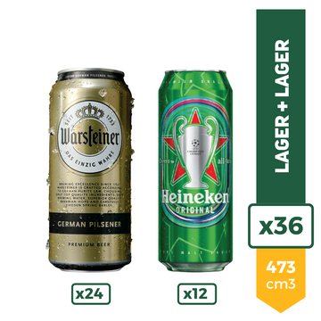 Heineken + Warsteiner