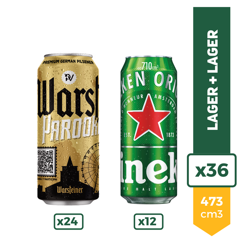 Heineken + Warsteiner