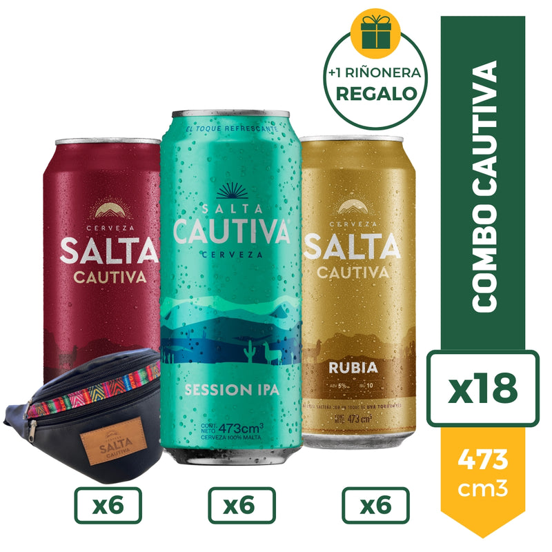 Combo Cautiva + Riñonera