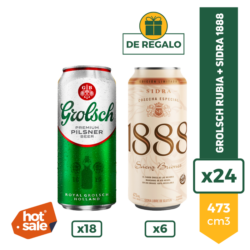 Combo Grolsch + 1888