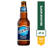 Cerveza Importada Blue Moon Belgian White 355ml Porron