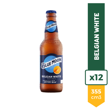 Cerveza Blue Moon Belgian White 355ml x12