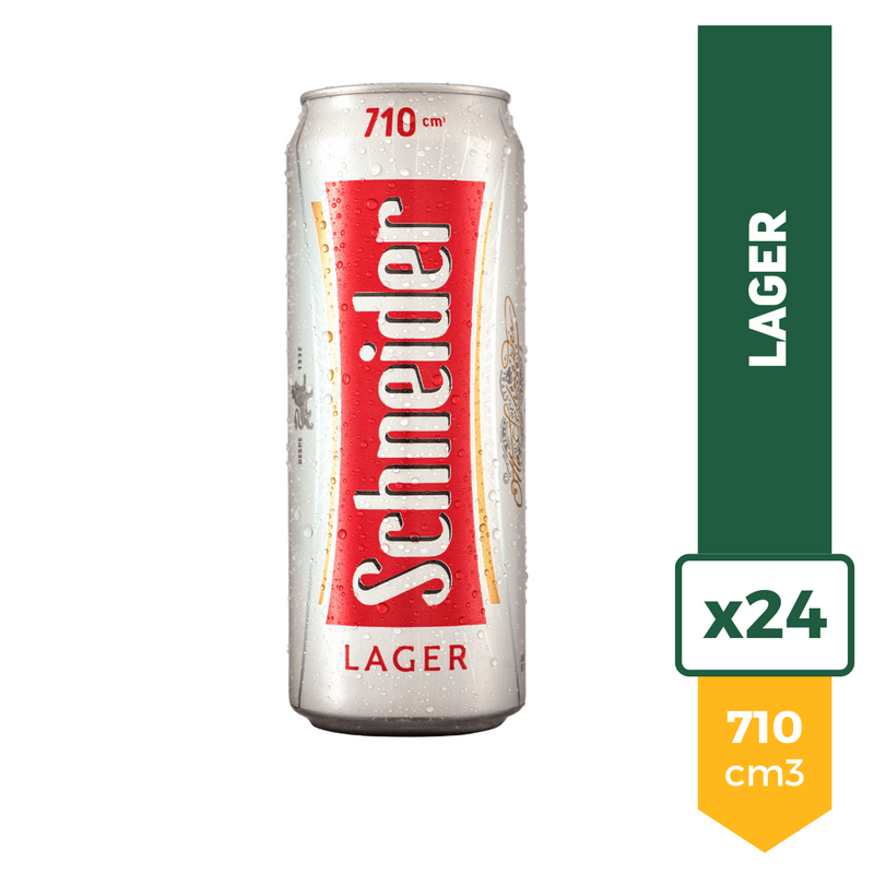 Cerveza Schneider Rubia 710ml x24