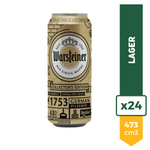 Pack X24 Cerveza Warsteiner Rubia Lata 473ml