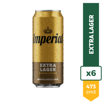 Cerveza Imperial Lager 473ml x6