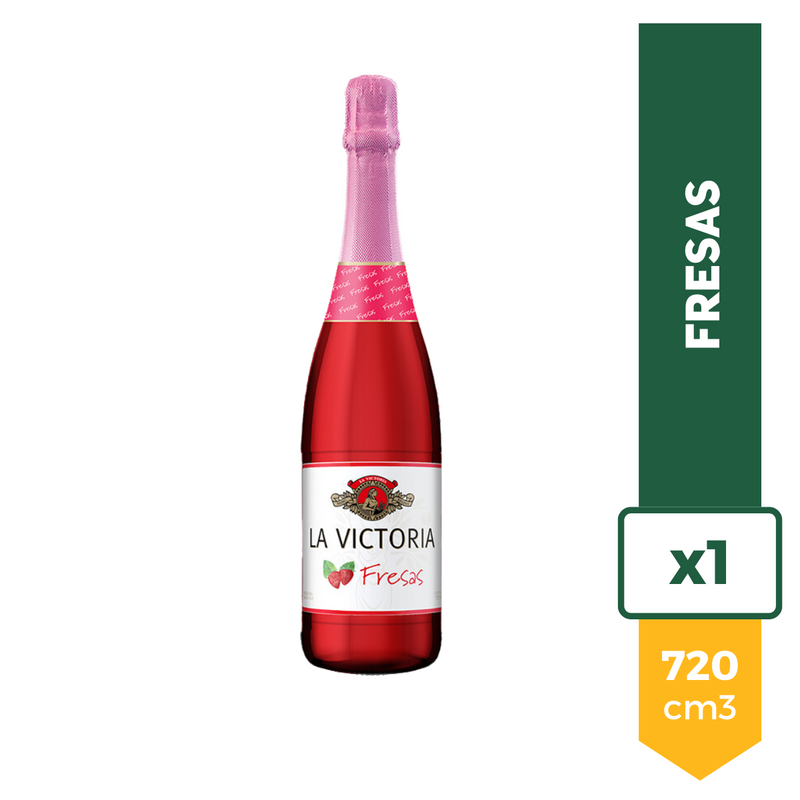 Sidra La Victoria Fresas 720ml