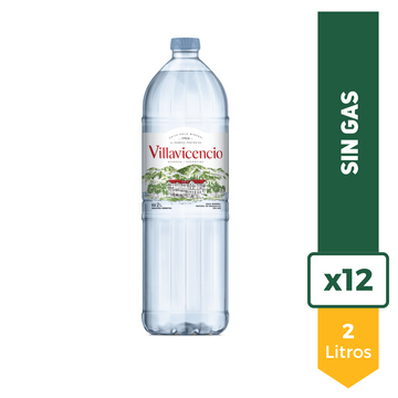 Agua Mineral Villavicencio 2L x12
