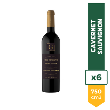 Vino Graffigna Glorius Selection Cabernet Sauvignon 750ml x6