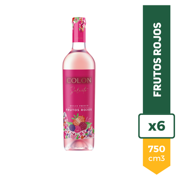 Colon Selecto Dulce Frutos Rojos 750ml x6