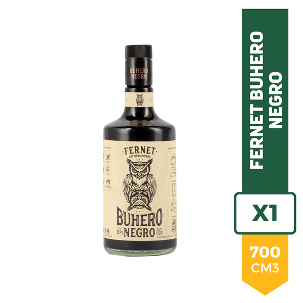 Fernet Buhero Negro 700ml