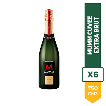Espumante Mumm Cuvee Reserve Extra Brut 750ml x6