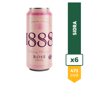 Sidra 1888 Rose Saenz Briones 473ml x 6