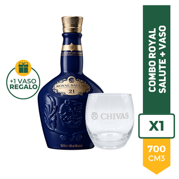 Combo Royal Salute + Vaso