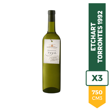 Vino Cafayate Torrontes 1992 750ml x3