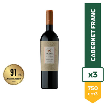 Vino La Celia Pioneer Cabernet Franc 750ml x3