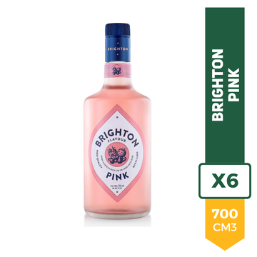 Gin Brighton Pink 700ml x6