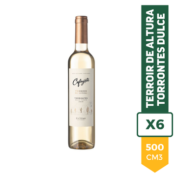 Vino Cafayate Terroir de Altura Torrontes Dulce Tardio 500ml x6