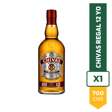 Whisky Chivas Regal 12 años 700ml