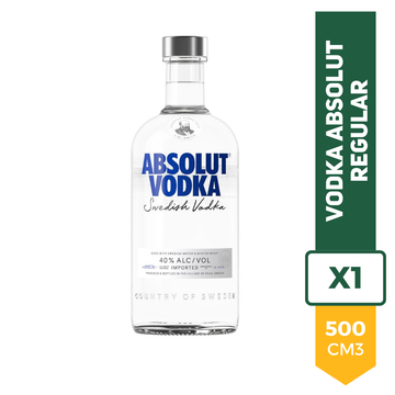 Vodka Absolut Regular 500ml