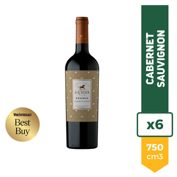 Vino La Celia Reserva Cabernet Sauvignon 750ml x6