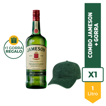 Combo Jameson 1L + Gorra