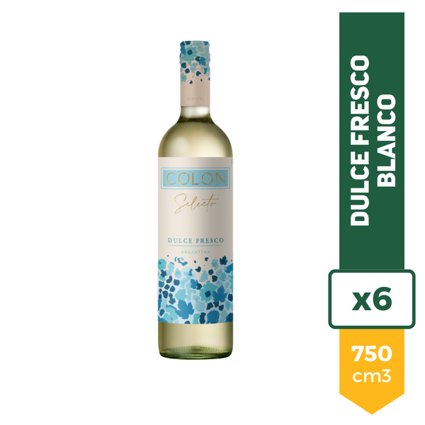 Colon Selecto Dulce Fresco 750ml x6