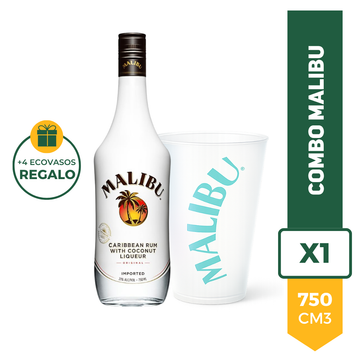 Combo Malibu + 4 Ecovasos