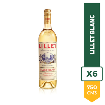 Aperitivo Lillet Blanc 750ml x6