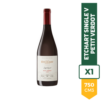 Vino Etchart Single Vineyard Petit Verdot 750ml